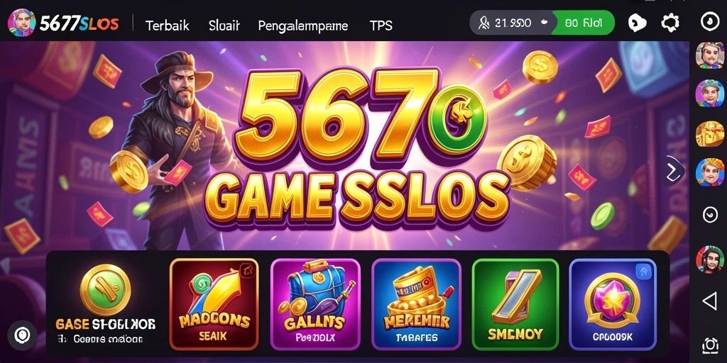 Screenshot gameplay 567SLOTS dengan grafik menawan dan fitur menarik.