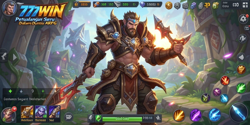 Gameplay intens di dunia fantasi 777WIN.