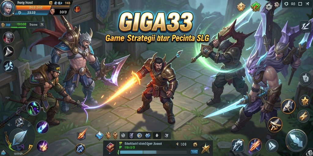Tampilan gameplay menarik dari GIGA33 dengan aksi SLG yang mendebarkan.