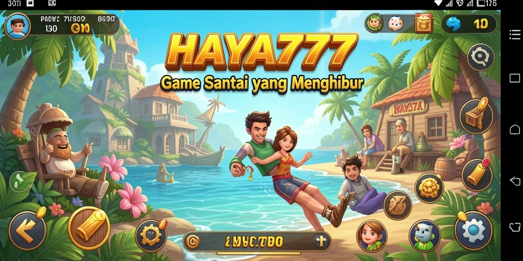 Tampilan gameplay HAYA777 yang mengasyikkan dan penuh warna.