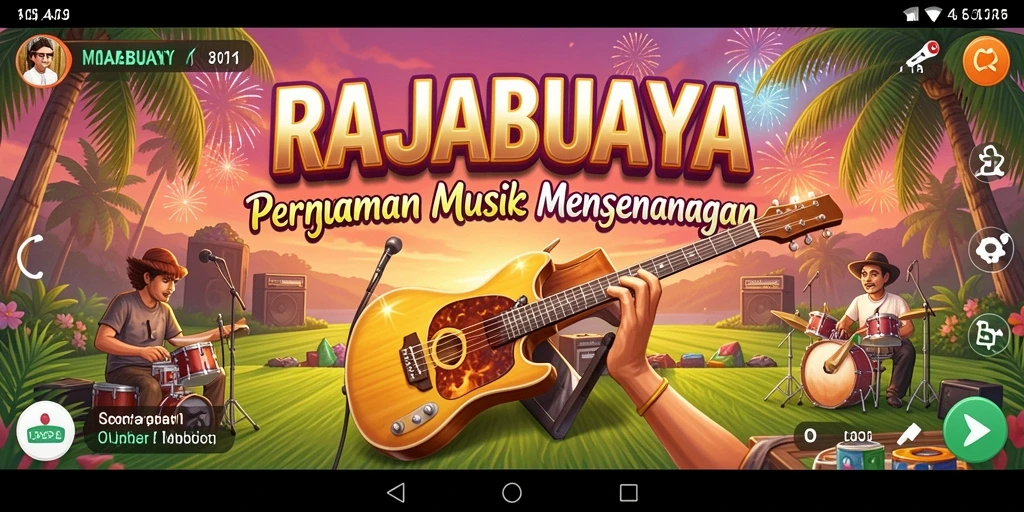 Tampilan gameplay <strong>RAJABUAYA</strong> yang interaktif dan menarik.