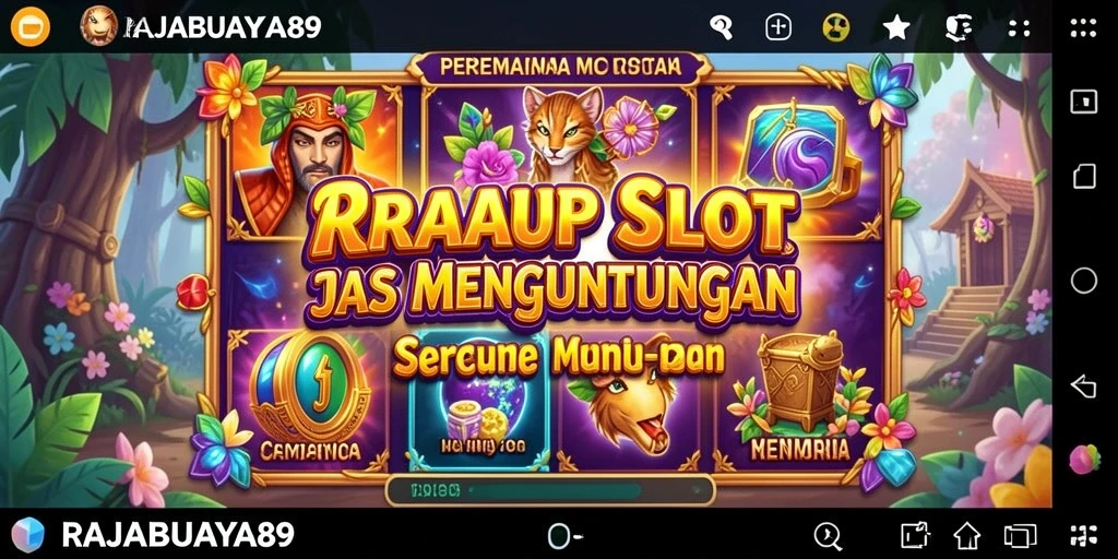 Screenshot gameplay RAJABUAYA89 menunjukkan keseruan bermain Slot.