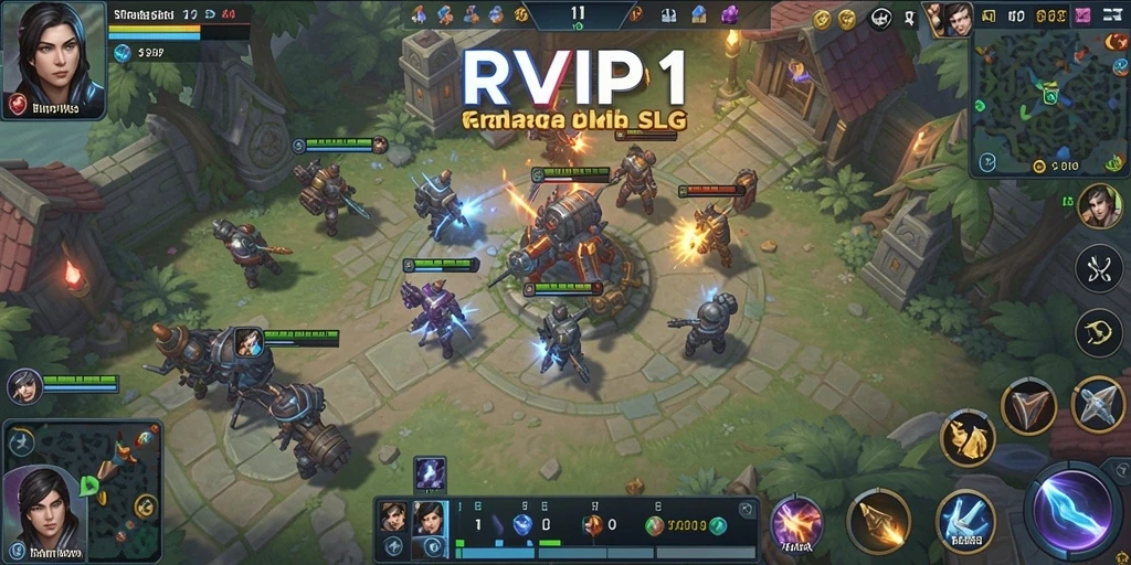 Gameplay menarik dalam RPVIP1 menampilkan strategi SLG yang mendebarkan.