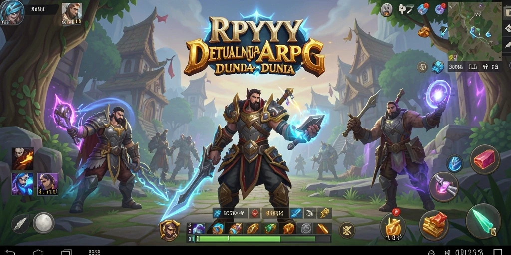 Tampilan gameplay menakjubkan dari RPYYY yang menarik.