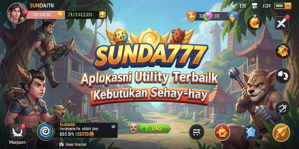 Tampilan utama aplikasi SUNDA777 yang intuitif dan mudah digunakan.
